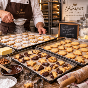 Buttergebäck / Butterkekse Confiserie Kasper