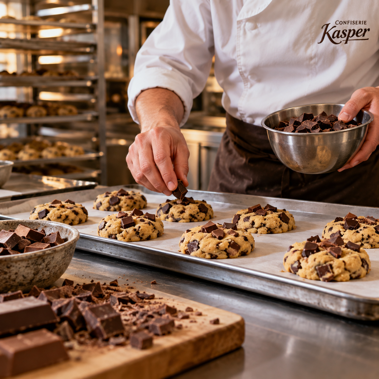 Chocolate Chunk Cookies Confiserie Kasper